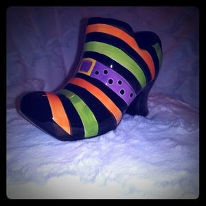 Witch Boot Votive Candle Holder